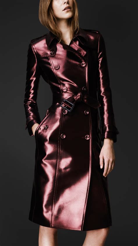 burberry prorsum metallic trench|burberry trench coat women outlet.